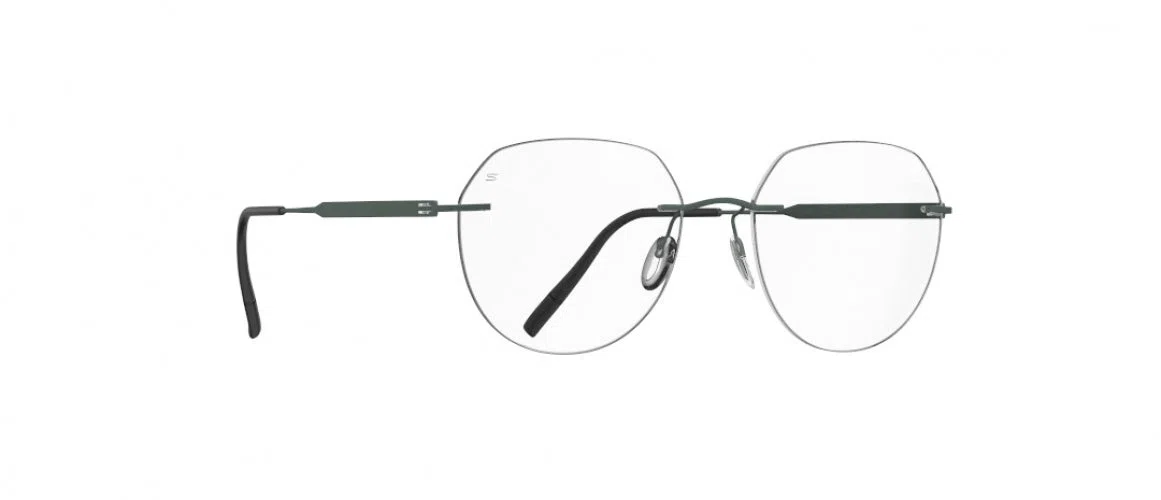 Silhouette The Timeless Visionary Demo Rimless 5603 Eyeglasses - view 7